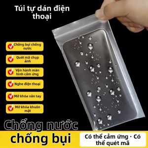 LIMATI | Ốp Bảo Vệ Điện Thoại Dùng Một Lần Chống Nước Chống Bụi Trong Suốt Đầy Đặn