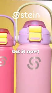 Stein Tumbler Jolly Bottle 2in1 350ml / 500ml / 750ml Botol Minum Stainless Dua Fungsi Panas Dingin Anti Karat