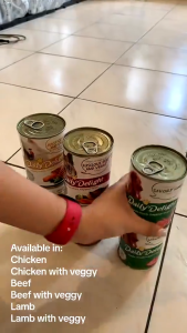 375g Daily Delight Dog Wet Can Food All Stages Adult Puppy Dog Dogs High moisture Pet Food Essential