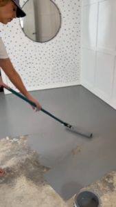 🔥quick-drying🔥3 In 1 Epoxy Floor Paint 1kg with brush Waterproof Renovation Anti-cracking Wear-Resistant Suitable For Cement Floor Factory Warehouse Office