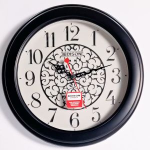 Jam Dinding Edison Sweep ES 383 T7 KBG Diameter 380mm 38cm