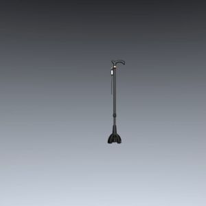 ZIIVIEVS Adjustable Height Carbon Fiber Walking Cane Walking Stick Mobility Aid for Seniors Lightweight Portable Durable Ergonomic Biomimetic Handle Non-Slip Base Enhanced Stability Balance Support