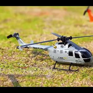 Remote Control Helicopter C186 4CH Single Blade No Flybar Military Camouflage Aviation Model Outdoor Indoor Flying RC Hobbyists