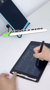 🇲🇾 Ready Stock 8.5/12 Inch LCD Drawing Writing Tablet Notepad Digital Graphic Boards Rainbow Color Pad Calculation Pad