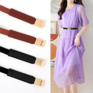 Panda SJK Belt untuk wanita pinggang Hip rantaian gaya korea wanita untuk pakaian Jeans Plus saiz kulit PU Belt mewah Metal Buckle asal perempuan laras 2023 baru INS aksesori emas pakaian Pin tali tali pinggang pinggang perempuan