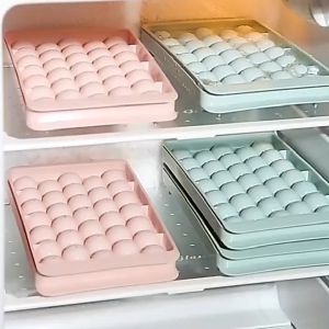 Cetakan Es Batu Bentuk Telur 33 Round Ukuran Jumbo Besar / Cetakan Es Viral Serbaguna