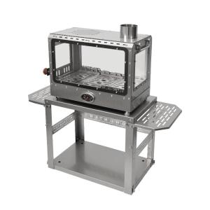 HUANGYELIEREN | Titanium Portable 4-sided Viewing Fireplace