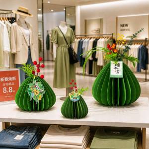 QIANHUAJIAN | Felt Dragon Boat Festival Honeycomb Zongzi Shaped Decorative Item
