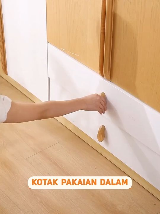 Mainland Underwear Storage Box Kotak Penyimpanan Pakaian Dalam Kaos Kaki Organizer Lemari Serbaguna Storage Box Sekat HSB181