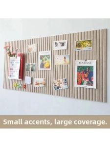 Vertical Stripe Felt Wall Board For Decoration And Photo Display