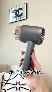 Wireless Hair Drye Portable Rechargeable High-Speed Professional Hairdryer For Travel Long Power Cordless Blow Dryer