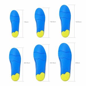 MIYIO 1 Pair Kids Children Orthotics Insoles Flat Foot Arch Support Plantar Fasciitis Orthopedic Insoles Soles Sport Shoes Pads