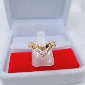 Cincin Vuji Wanita Aksesoris Fashion Awet Tahan Lama Anti Karat Cocok Untuk Harian G8-10A