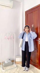 [Nhập LAZLOOK99 GIẢM 100K/500K] Quần ống rộng dáng suông lửng – Basic Trousers – ufo.thebasic