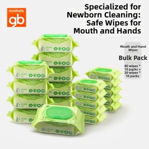 GB | Infant Hand and Mouth Cleaning Wipes 80 Pieces