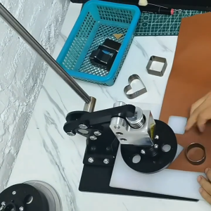 Manual die-cutting machine knife die punching machinecutting machine press machine leather punching machine