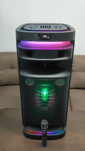 V2S Partybox RX-K1201 Professional System Bluetooth Speaker With Wireless Microphone