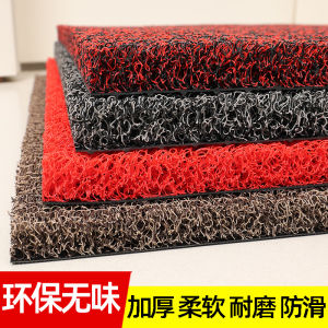 Indoor Entrance Mat Thickened Silk Circle Anti Slip Dirt Resistant Carpet Customizable Door Mat Wear Resistant Foot Pad