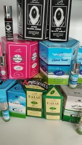 Parfum Arab minyak wangi khas oleh-oleh haji halal awet non alkohol hajar aswad khasturi dalal misik