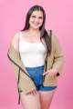 PLUS SIZE PARKA JACKET FITS 2XL-3XL | RAINY SEASON JACKET FOR PLUS SIZE WOMEN. 