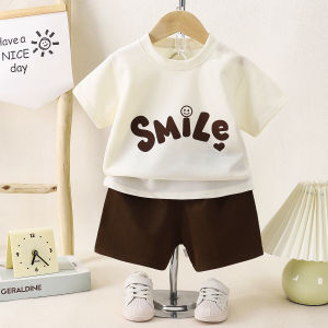 Children Summer Casual T-Shirt and Shorts Set
