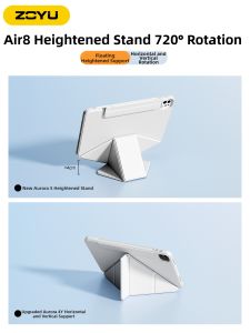 Zoyu | Height Adjustable Rotating Magnetic Split iPad Case