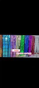 2Meters laser Square Curtain Foil Backdrops Birthday Party Decorations Sequin Wall Backdropn