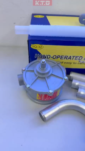 Aluminium / Iron Self Priming Rotary Oil Pump Manual Hand Diesel Fuel Drum Pump Barrel Pam Minyak Pam Tangan