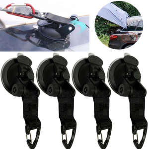 Suction Cup Camping Mobil Pengait Tali Tenda Outdoor Camping Hiking Suction Cup Anchor Hook