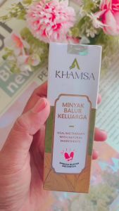 Khamsa Roll On 9ml: Mempercepat Penyembuhan Luka & Melembutkan Kulit