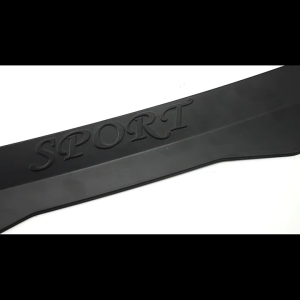 Universal Hatchback Rear Duckbill Roof Lip Spoiler Wing for All Cars (8100) - Black - Automotive Exterior Accessory - Fits Various Models - Styling Kit - Rear Car Decoration