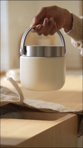 LifeMall Thermal Insulated Lunch Box 1.2L 1.5L - 12H Hot & Cold Food Jar Stainless Steel Leak Proof