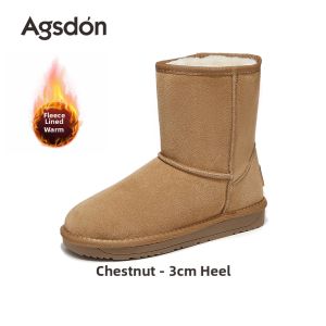 Agsdon | Warm Lined Waterproof Slip-resistant Snow Boots