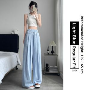 YAYANGREN | Cool Ice Silk Moisture Wicking Culottes Summer Lightweight Flowy