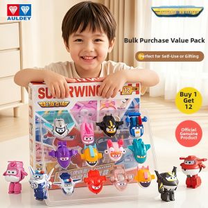AULDEY | Super Wings Transforming Toy Educational  Child Gift
