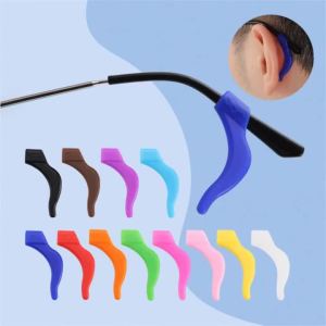 5-30 Đôi Kích Thước Lớn Silicone Kính Mắt Tai Đền Đầu Chống Trơn Trượt Giá Đỡ Kính Mắt Chất Lượng Phụ Kiện Thể Thao AH004