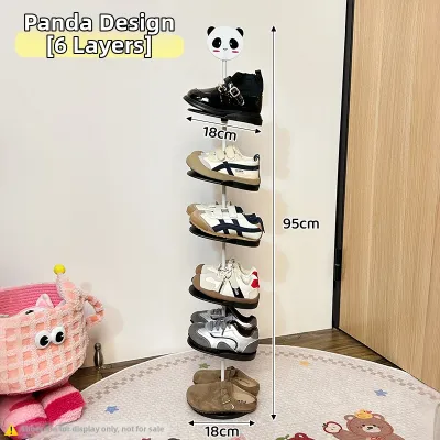AOQILA | Children Shoes Storage Rack Multilayer Space-saving