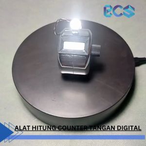 Counter Digital Ergonomis Kapasitas 10 Digit Tahan Air dengan Display LED dan Fitur Menyalin Angka