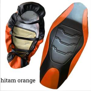 cover jok motor eropa ( PAKAI TALI ) bisa pasang sendiri#nmax#pcx#aerox#vario