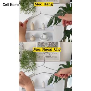 Bộ 5 móc Inox cao cấp MegaHanger thiết kế chữ V chống trượt chịu lực 15Kg