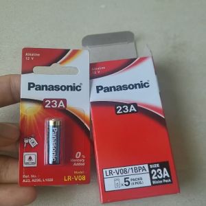 Pin A23 Panasonic Cao Cấp Chính Hãng LRV08 Vỉ 1 Viên 23A dùng cho cửa cuốn chuông cửa