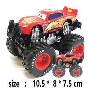 Disney Pixar Cars Lightning McQueen SUV Black Storm Jackson Cruz Mater Big wheel Offroad Metal Cars Toy Kids Christmas Gifts