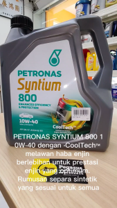 PETRONAS SYNTIUM 800 SN 10W-40 SEMI-SYNTHETIC