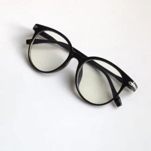 6Pcs Classic Oval Anti Blue Light Eyeglasses Reading Books Vintage Glasses for Women and Men Replaceable Lens Computer Eyewear