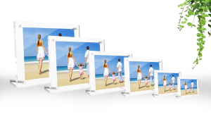 Acrylic Photo Frame Display Stand/Home Office School Picture Frame/Certificate Camp Poster Paper Holder A4 6inch Durable