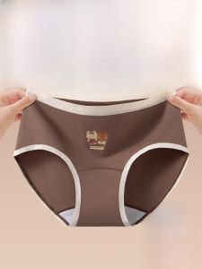 Quần lót tam giác MiiOW cho bé gái làm bằng cotton kháng khuẩn thoáng khí