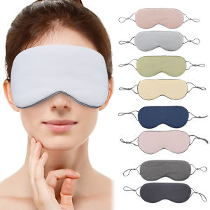 Lovely girls house Milk Silk Double-sided Sleep Eye Mask Shading Breathable Seamless Eye Protection Travel Eye Masks