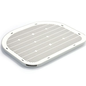 Cat Litter Mat Double Layer PP Cat Litter Control Box Litter Collection Pedal