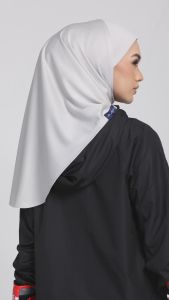 HiHijab - HiPRO Tudung Sukan Instant Arabic Shawl Sport Hijab Microfiber Tudung Sukan Hijab Sukan