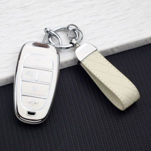 5 Buttons TPU Car Key Cover Case for 2020 2021 Hyundai Sonata Nexo DN8 Santa Fe TM Tucson NX4 Staria Ioniq Shell Fob Accessories